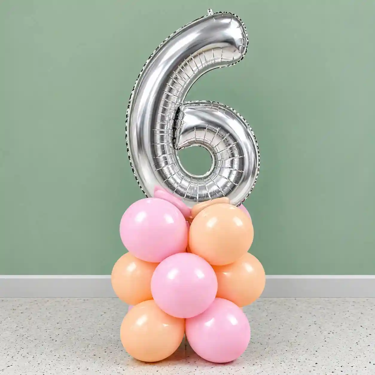 Number balloon pillar